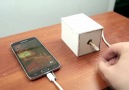 Make your own wind up phone charger with MrGear