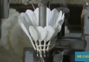 making of shuttlecock