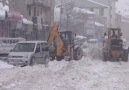 Malazgirt Belediyesi Kar Temizleme Çalışması