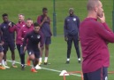 Manchester City first team agility and finishing drill