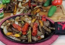 Marinated Steak Fajitas Via