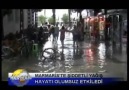 MARMARİS’TE ŞİDDETLİ YAĞIŞ HAYATI OLUMSUZ ETKİLEDİ