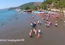 Marmaris Orhaniye - Kızkumu. Havadan çekim... Muğla 48