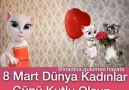 8 MART DÜNYA KADINLAR GÜNÜKUTLU OLSUN