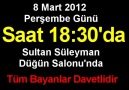 8 Mart Dünya Kadınlar Gününde Bayanlara Özel Eğlence Programı...