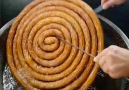 Massive spiral churro in Turkey