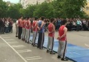 19 mayıs gençlik spor bayramı - okul bahçesi