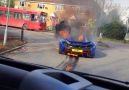 McLaren P1 on fire! what would you do