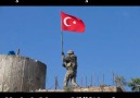 Mehmetçiklerimizin Afrin Burseya Dağına Türk Bayrağı diktiği o anlar.