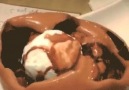 Melted Chocolate Bomb