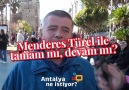 Menderes Türel ile tamam mı devam mı