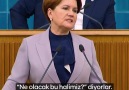 Meral Akşener - Dalgacıların şahı ekonominin başında oturuyor. Facebook