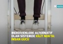 Merdivene sıradışı alternatif