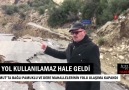 Mersin&Heyelan Nedeniyle Yol Ulaşıma Kapandı