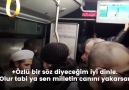 Metrobüste yaşanan en seviyeli tartışma bu olabilir