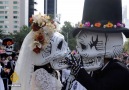 Mexico Citys first Day of the Dead parade looked vibrant and macabre.