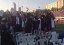 Mezuniyette İTÜ Rektörüne büyük protesto