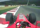 Michael Schumacher - onboard lap - Spa Francorchamps - Ferrari F2005
