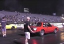 1/8 mile Mustang wheelie