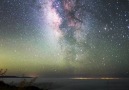 Milky Way over California