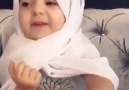 Minik yavrumuzdan nas suresi. Maşallah barekallah