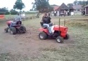 Mini Traktor Cekismesi - Komik