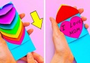 5-Minute Crafts - Cute Mother&Day card ideas.
