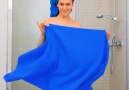 5-Minute Crafts - Look at what your towel can be! Stretch...