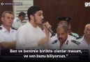 Mısır&idam edilen gencin sözleri ..