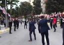 Miting alanına girişimiz. Teşekkürler Denizli.