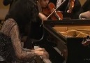 Mitsuko Uchida conducts Mozart-Piano Concerto 20 - Allegro II