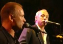 Money for Nothing - Mark Knopfler ft Eric Clapton Sting & Phil Collins - Live