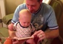 9-month-old Jack discovers a hilarious book