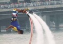 Most Backflips With A Water Jet Pack In One Minute