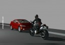 Motorcycle safety system concept.