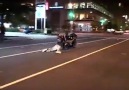 Motorcycle stunt