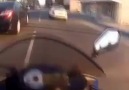 Motorsikletle Hunharca  Makas atan adam