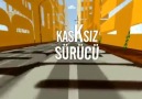 Motosikletinizle Kasksız Yola Çıkmayınız!!!