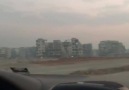 M-5 Otoyolundan Şam Doğu Guta manzarası