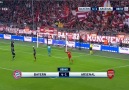 Müller'in Arsenal'e attığı ikinci gol;