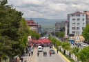 Muş'ta Bayraklarla Teröre Lanet Yürüyüşü Yapıldı.