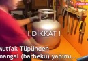 Mutfak Tüpünden mangal (barbekü) yapımı..