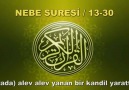 MÜTHİŞ KIRAAT NEBE SURESİNDEN İNCİLER (NEBE13-30)