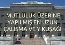 MUTLULUK ÜZERİNE YAPILMIŞ EN UZUN ÇALIŞMA VE Y KUŞAĞI