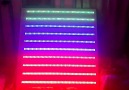 MÜZİĞE GÖRE HAREKET EDEN LED SİSTEMİBOYUT 1 METRE X 1 METRE