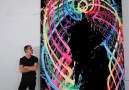 My Modern Met - Completely Mesmerizing Spin Paintings by Callen Schaub
