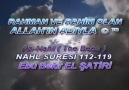 Nahl Suresi [112-119] Ayet Türkçe Meali