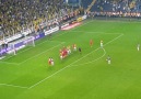 Naninin 906 Antalyaspora attığı frikik golü....(Tribün çekimi)