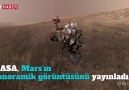 NASA Marsın panoramik görüntüsünü yayınladı.