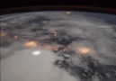 NASA şimşeklerin gösterisini uzaydan görüntüledi.
